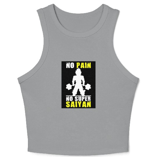 Anime Gym demon Crop Tank Top