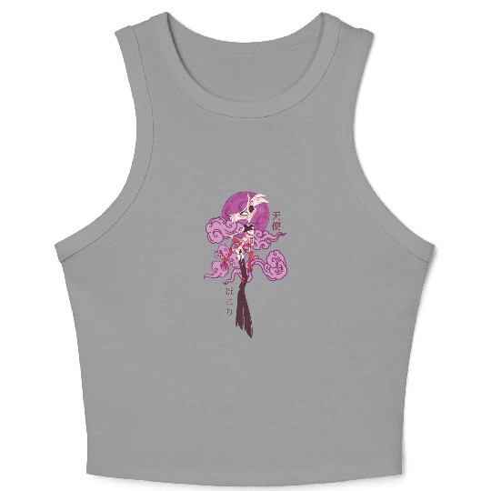 Angel Dust Spider - Hazbin Hotel Crop Tank Top