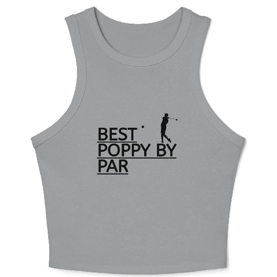 Best poppy by par Crop Tank Top