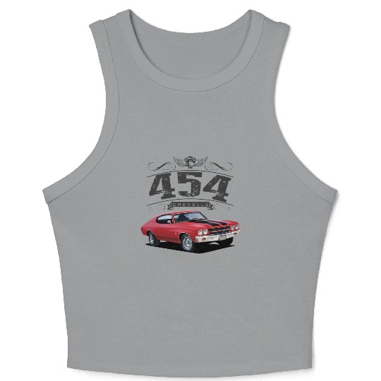 Heavy 454 Chevelle Crop Tank Top