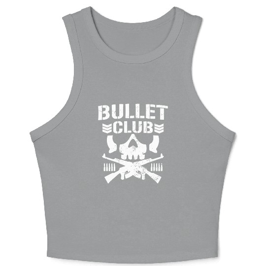Japan Pro Wrestling Bullet Club Bone Soldier Crop Tank Top
