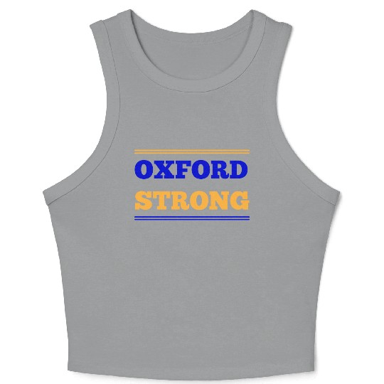 Oxford Strong Crop Tank Top