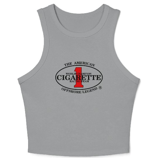 the american cigarette racing team offshore Legend Crop Tank Top