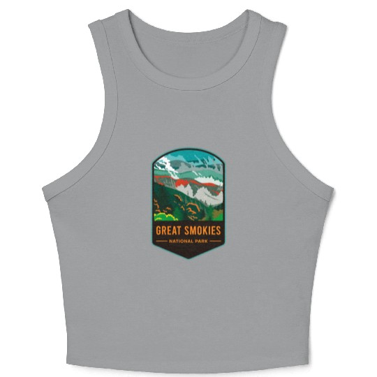 Great Smoky Mountains National Park Crop Tank Top