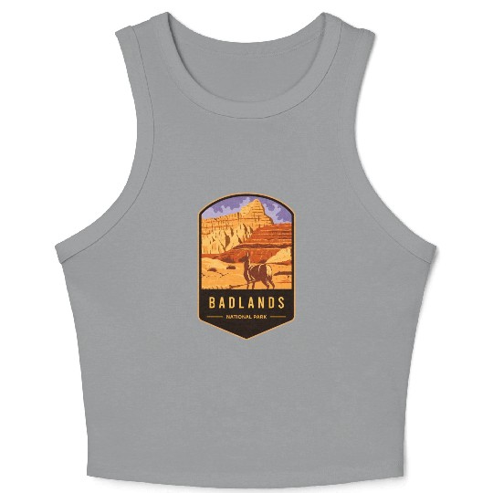 Badlands National Park Crop Tank Top