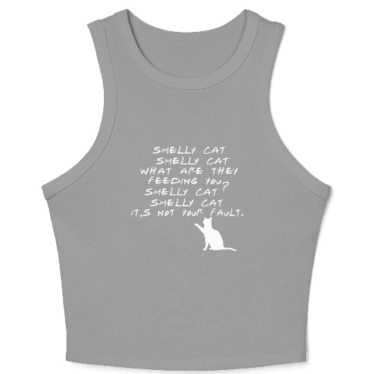 Smelly Cat Friends Tv Show Crop Tank Top
