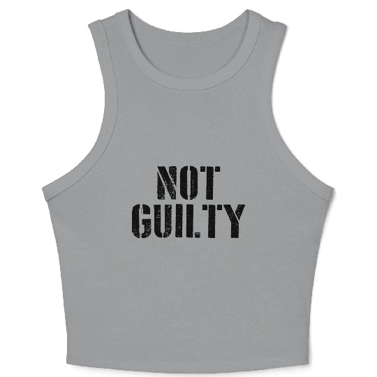 Not Guilty Crop Tank Top