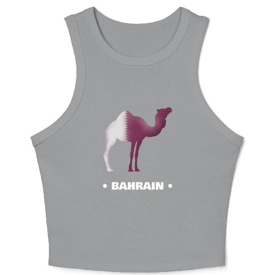 Country of Bahrain Crop Tank Top