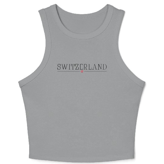 Switzerland Crop Tank Top