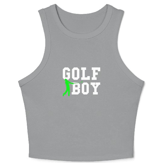 golf boy Crop Tank Top