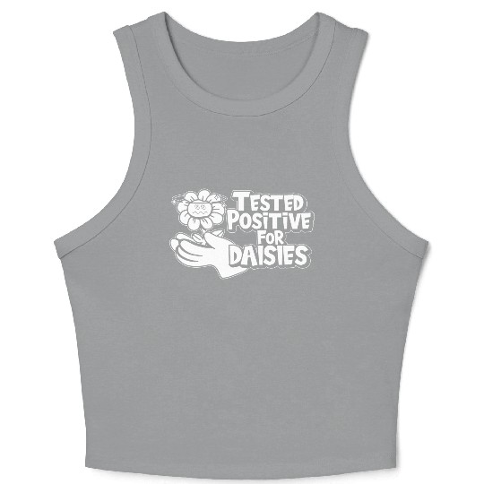 Daisy Garden Gardening Gardener Crop Tank Top