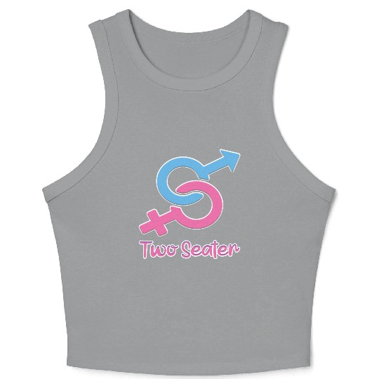 Silk road tees two seater funny Crop Tank Top