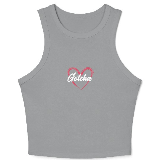 Gotcha Heart Adoption Crop Tank Top
