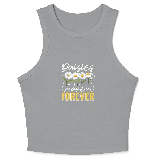 Daisy Garden Gardening Gardener Crop Tank Top