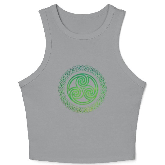 Celtic Knot Crop Tank Top