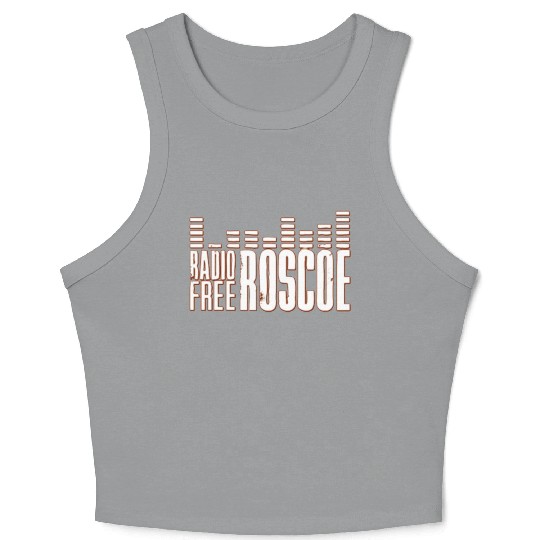 Radio Sing Listen Crop Tank Top