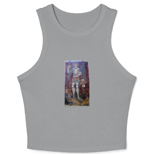 Saint Michael Crop Tank Top