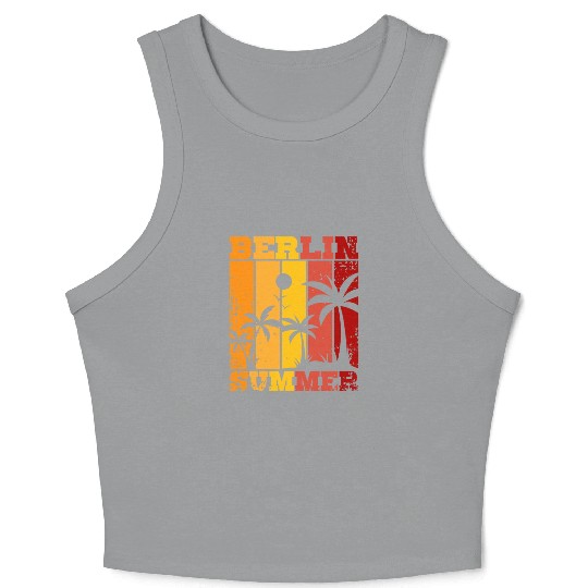 Berlin summer Crop Tank Top
