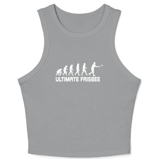 Ultimate Frisbee Evolution Disc Golf Crop Tank Top