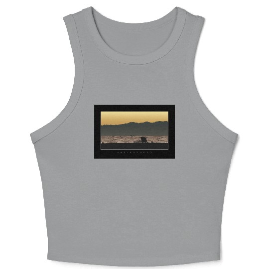 Venice Beach California Sunset Crop Tank Top