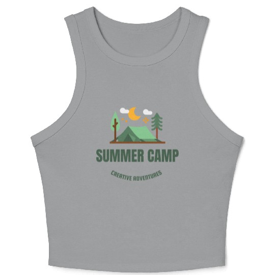 Summer Camp Crop Tank Top