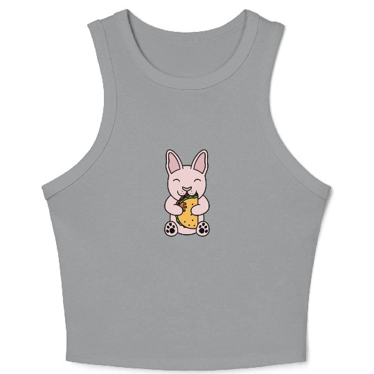 Sphynx Cat Taco Lover Crop Tank Top