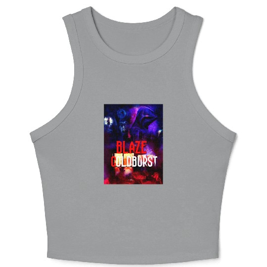 Blaze Goldburst Fantasy Book Thriller Crop Tank Top