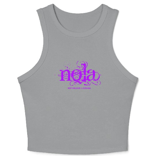 NOLA New Orleans Crop Tank Top