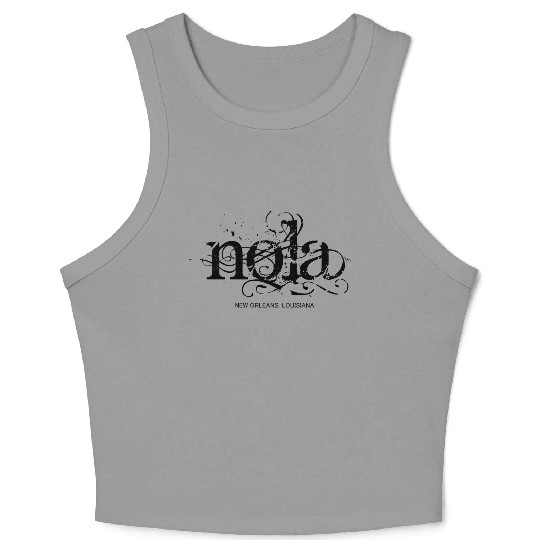 NOLA New Orleans Crop Tank Top