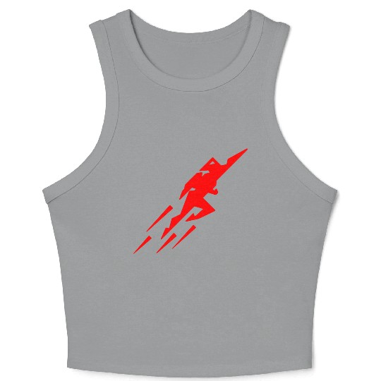 Rocket Man Crop Tank Top