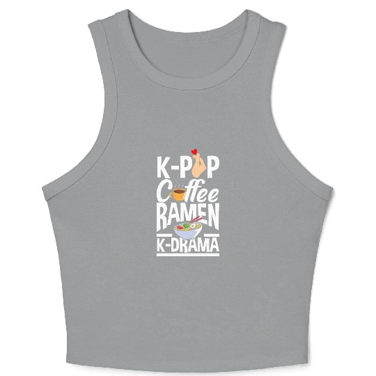 K-Pop K-Drama Korean Pop Music Crop Tank Top