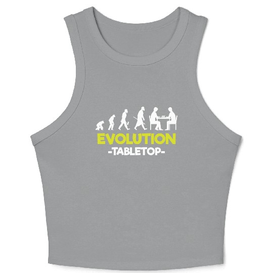 Board Game Board Gamer Parlor Game Crop Tank Top