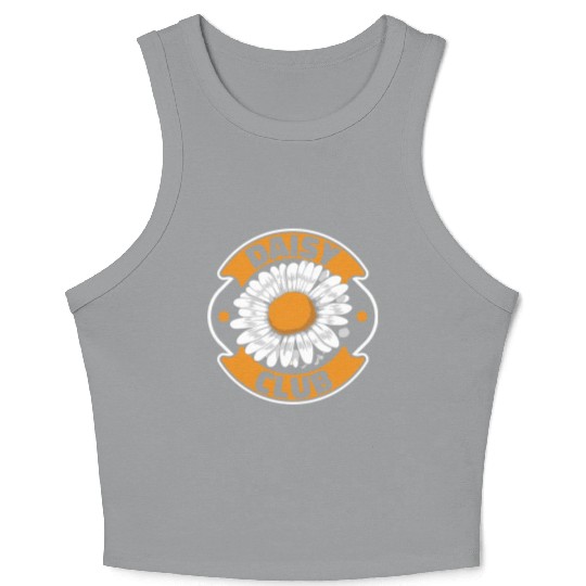 Daisy Garden Gardening Gardener Crop Tank Top
