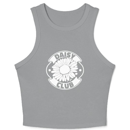 Daisy Garden Gardening Gardener Crop Tank Top