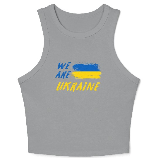We are Ukraine Crop Tank Top