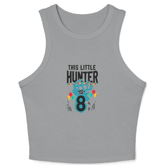 Buck Deer Hunting Hunter Kid Crop Tank Top