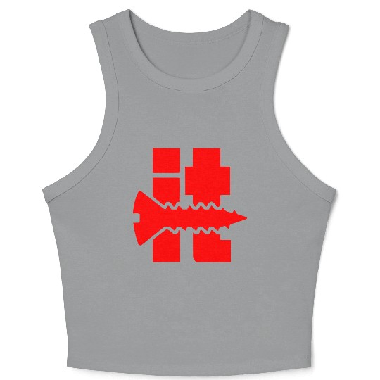 Screw IT ©WhiteTigerLLC.Com LIKE US ON FACEBOOK Crop Tank Top