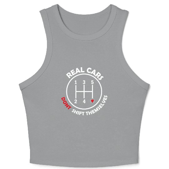Definition Car Guy Mechnaic Crop Tank Top