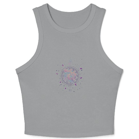 Virgo Sun Astrology Virgo Sun Astrology gift inspi Crop Tank Top