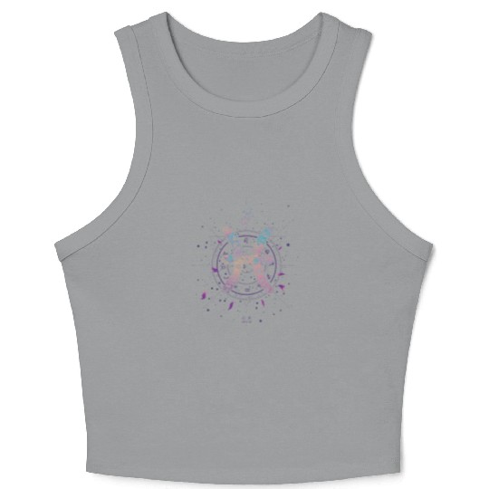 Pisces zodiac Astrology Pisces zodiac Astrology gi Crop Tank Top