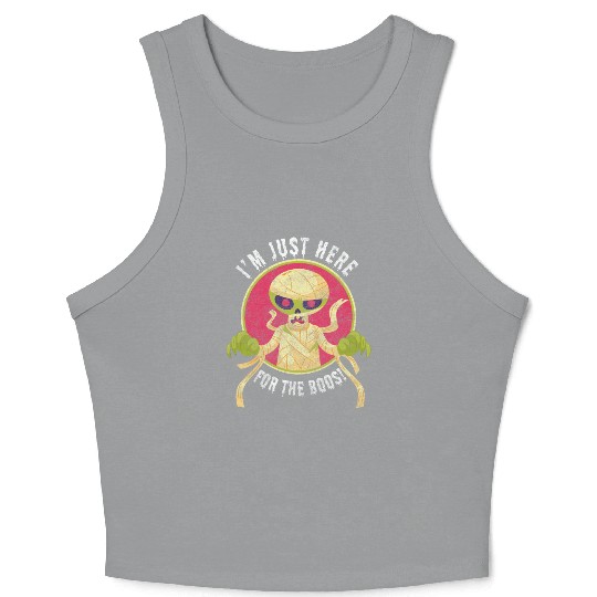 Mummies Horror Pyramid Crop Tank Top