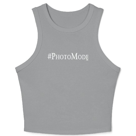 Hashtag PhotoMode By Raider Warrior Crop Tank Top