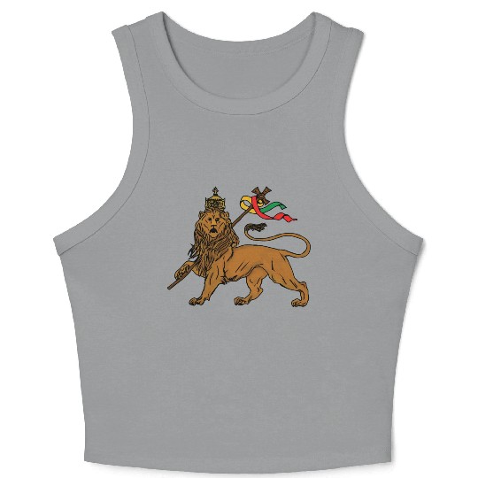 Lion of Judah Crop Tank Top