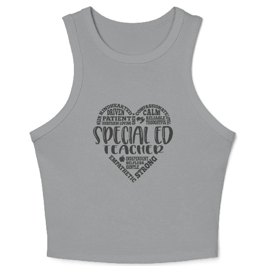 Special education teacher, SPED teacher Crop Tank Top