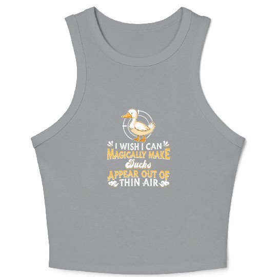 Duck Hunting Crop Tank Top