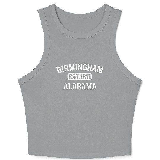 Birmingham Albm Vintage Crop Tank Top