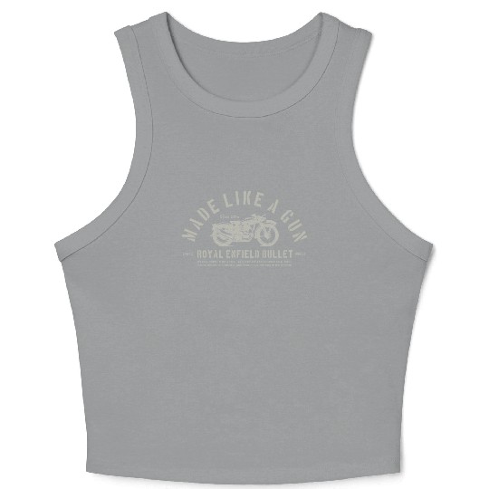 Royal Enfield Bullet Crop Tank Top