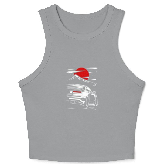 300ZX JDM Car Crop Tank Top