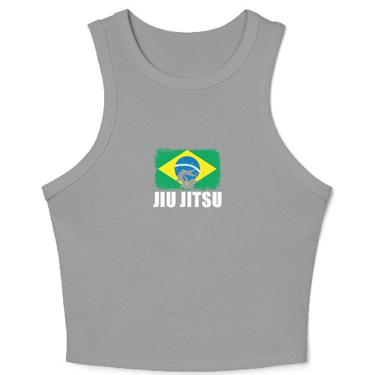 BJJ Gi Brazilian Jiu Jitsu Martial Arts Crop Tank Top