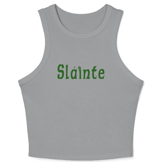 slainte Crop Tank Top